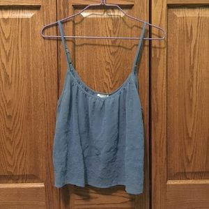 New with tag- Light blue Forever 21 crop top