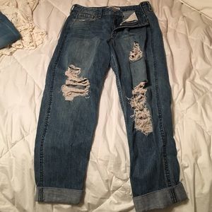 hollister boyfriend jeans