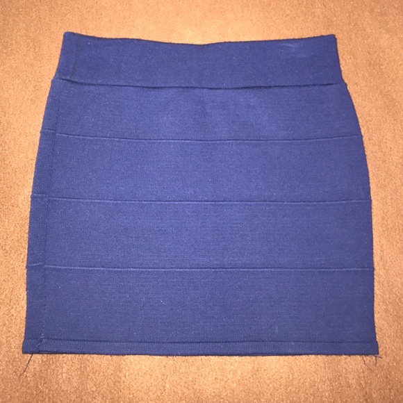 Dark blue skirt