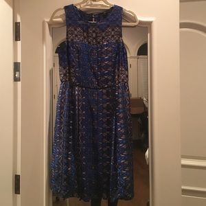 Printed Tibi Knee-Length Dress