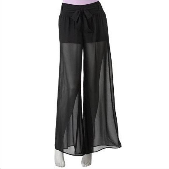Sheer pants
