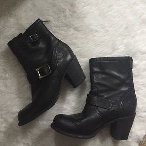 Frye Back-zip Heeled Boots
