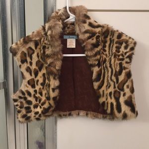 Marciano rabbit fur vest