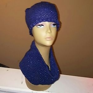 Crochet Hat and Infinity Scarf