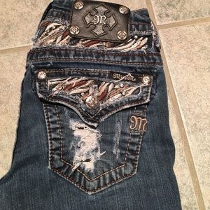 Size 26, Skinny "Miss Me" jeans