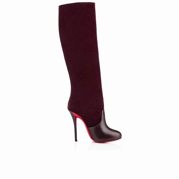 Christian Louboutin Gypster 120 Calf Boots - Picture 2 of 3