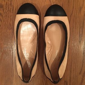 Jessica Simpson Madisen cap Toe Ballet Flat