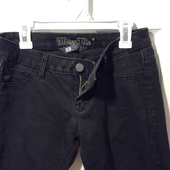 Miss Me black skinny jeans