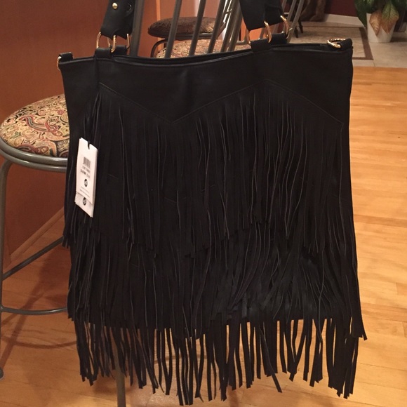 Ziggy Stardust Black Purse