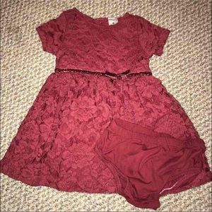 Red Lace Dress