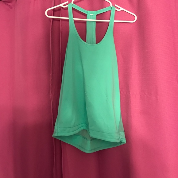 Mesh detail tank top