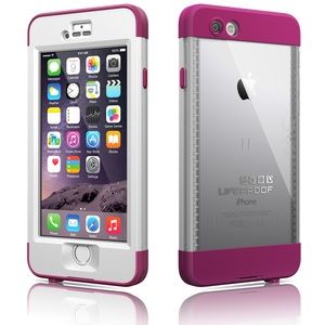 Pink Lifeproof Nuud iPhone 6 case
