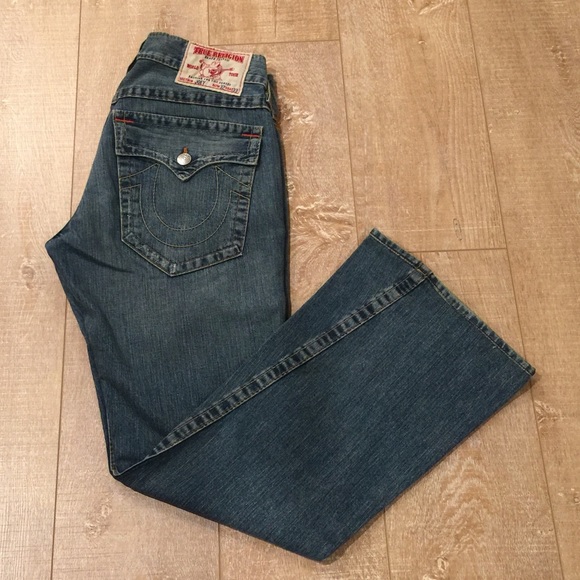 Mens True Religion designer 'Joey' jeans