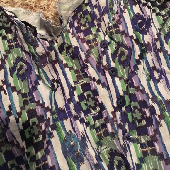 Miley Cyrus Patterned Romper Size S - Picture 4 of 4