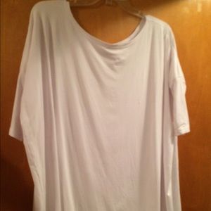 White Piko mid sleeve