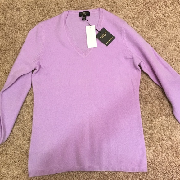 Charter club cashmere sweater NWT