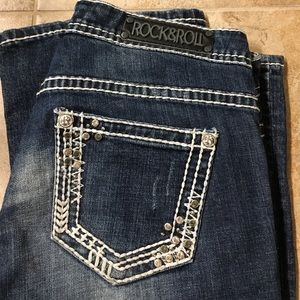 Size 27x34, bootcut "Rock&Roll Cowgirl" jeans
