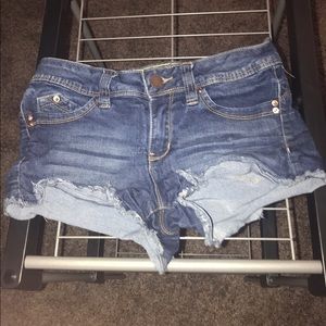 Butt Enhancing Jean Shorts.