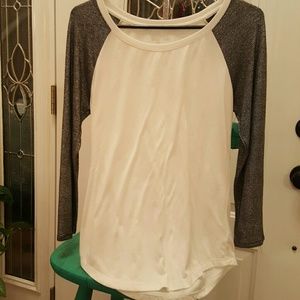 3/4 Length Shimmer Sleeve