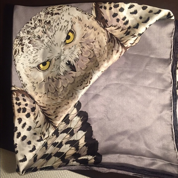 100% silk scarf