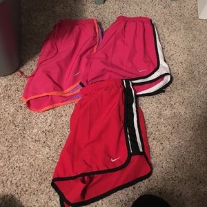 3 pairs of Nike Dri-fit shorts