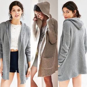 Urban Outfitters Kimchi Blue Grey Cardigan Sweater