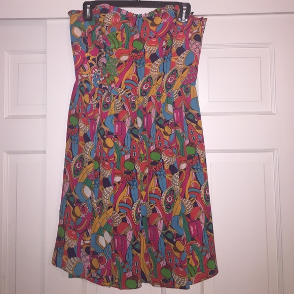 Lilly Pulitzer Holiday Strapless Dress