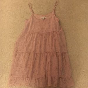 Light Pink Floral Dress
