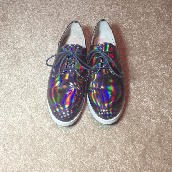 holographic loafers