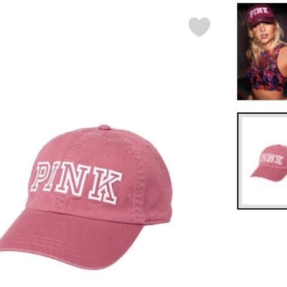 Vs Pink hat NWOT