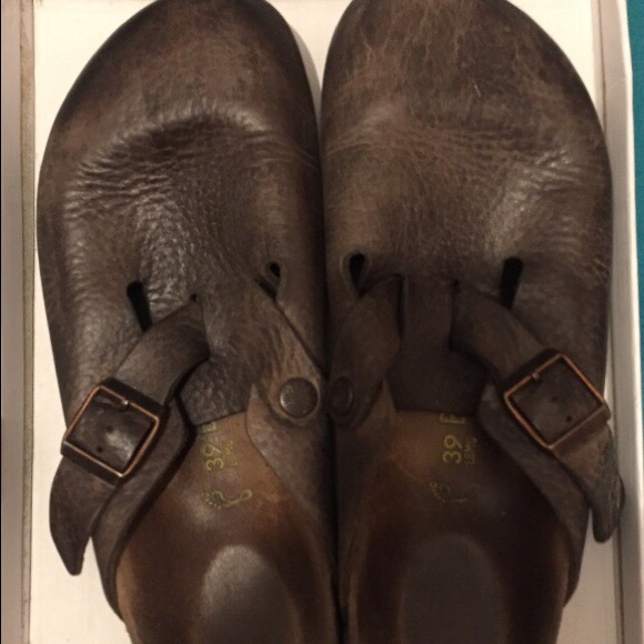 Birkenstock Vintage Leather Clogs