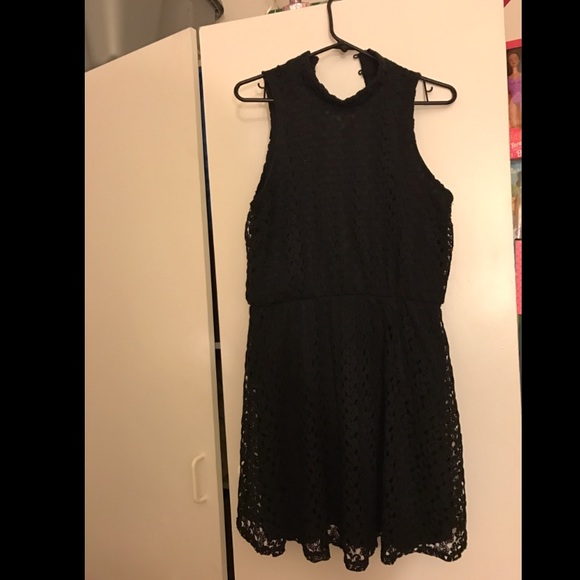 Black lace dress. Like new - Picture 1 of 3