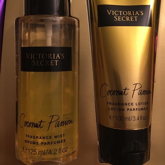 Victoria's Secret Coconut Passion Spray and Lotion