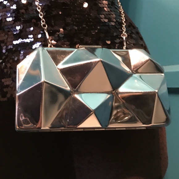 Silver geometric purse bought in Istanbul Turkey - Picture 2 of 4