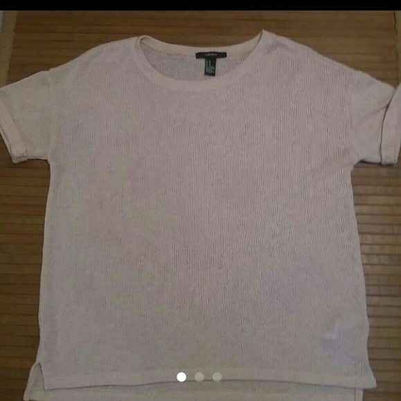 Forever 21 peach knit top