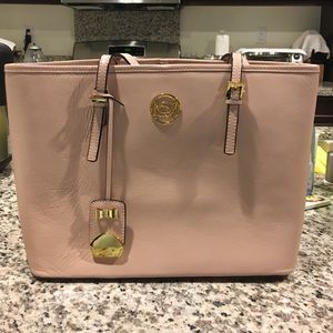 Bebe leather tote