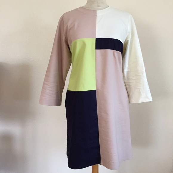 Boutique | Color-Block Tunic Dress