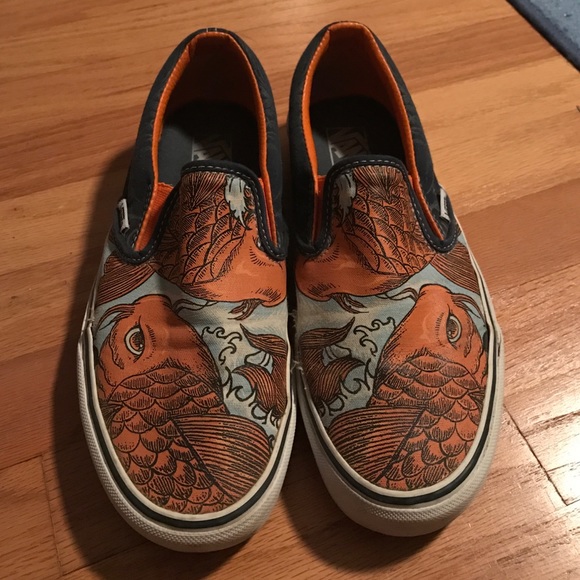 Coy Fish Slip On Vans Shoes