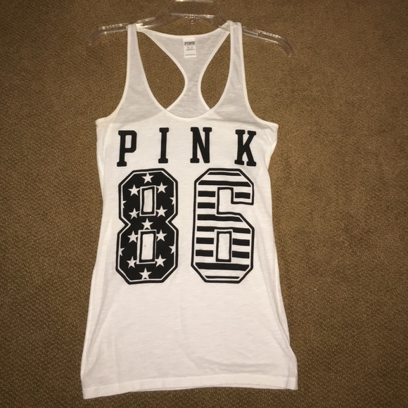 PINK American Flag Tank Top
