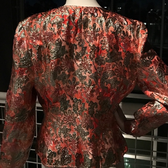 Metallic jacket! Pretty! - Picture 3 of 3