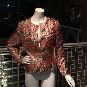 Metallic jacket! Pretty! Holiday! FINAL PrICE