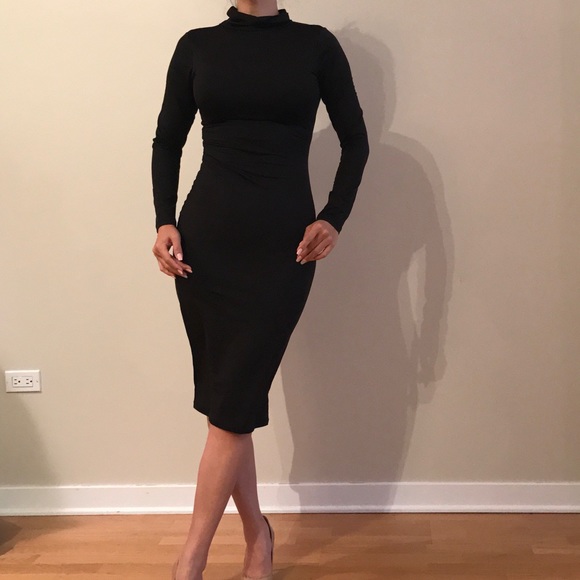 SUPER SOFT slim dress over the knee M - Picture 3 of 4