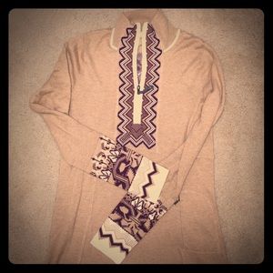 Athleta tribal sweater dress