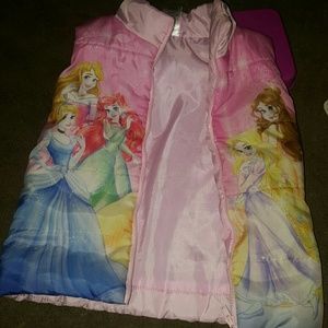 Toddler princess vest