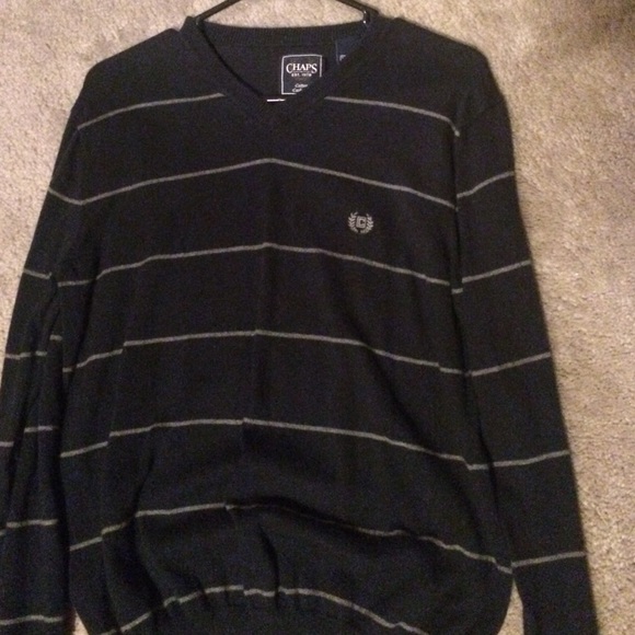 Chaps Striped Sweater