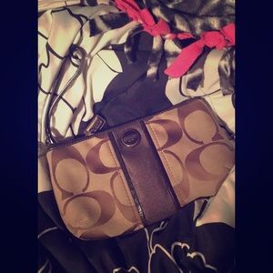 Large Authentic Coach clutch