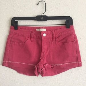 FOREVER 21| CORAL PINK SHORTS