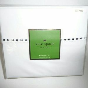 New Kate Spade King Sheet Set