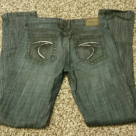 Dark denim