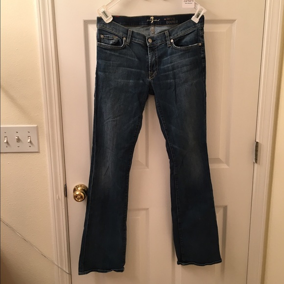 MINT 7 FOR ALL MANKIND SKINNY BOOTCUT STYLE